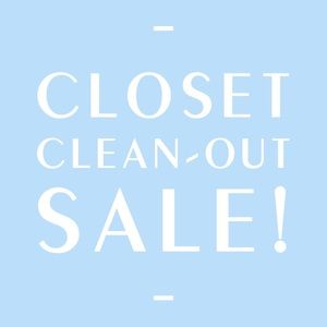 ‼️Closet Clean-Out Sale‼️